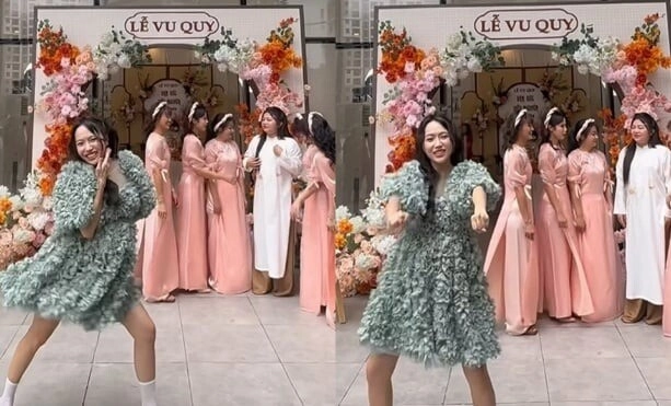 Diệu nhi lộ bụng to chà bá vẫn đi giày cao gót nhảy tưng bừng dân mạng khẳng định bầu lần 2 với anh tú atus - 1