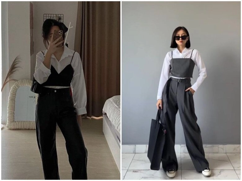 Đừng vội cất 6 món đồ hè này khi sang thu hoc ngay cách phối layer để không nhàm chán lại cực trẻ trung - 14