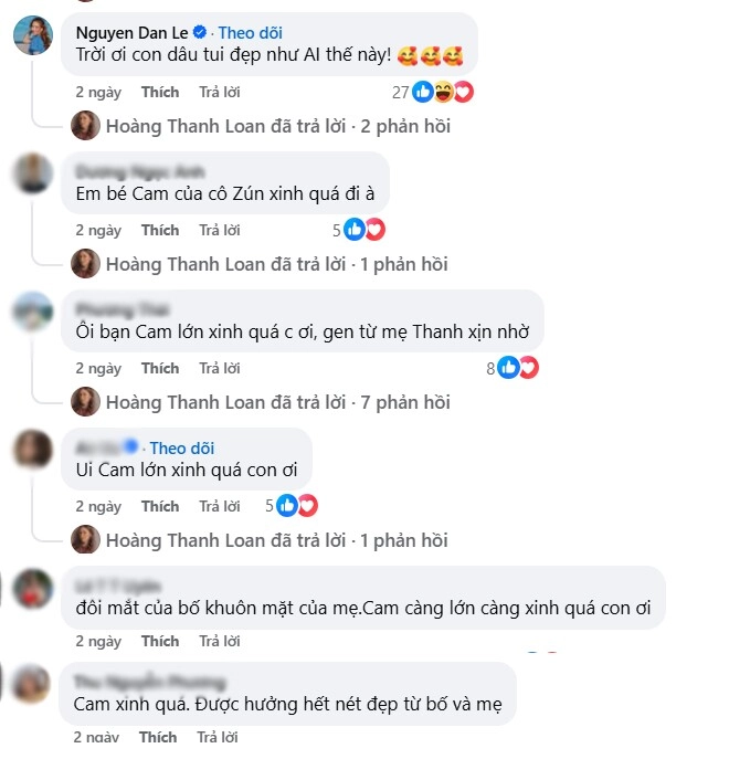 Em bé gia đình cam cam nay đã trổ mã thành tiểu mỹ nhân được vợ phó giám đốc vfc nhận làm con dâu - 6