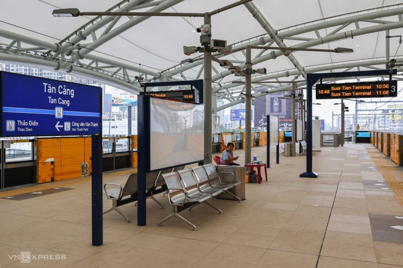 Ga trên cao lớn nhất metro số 1 trước ngày đón khách - 5