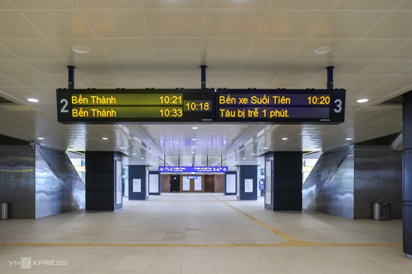 Ga trên cao lớn nhất metro số 1 trước ngày đón khách - 7