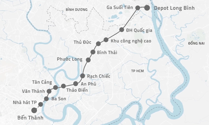 Ga trên cao lớn nhất metro số 1 trước ngày đón khách - 15
