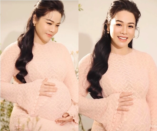 Gia đình chồng cũ nhật kim anh chúc mừng con dâu cũ bầu lần 2 phản ứng bé bửu long khi biết sắp có em - 1