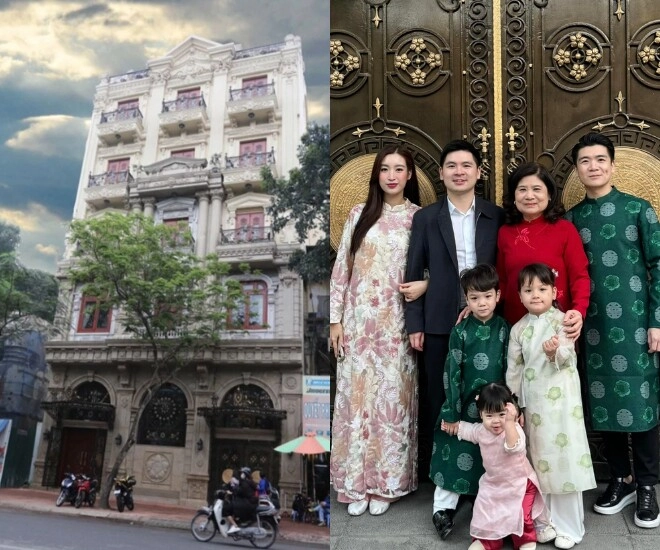 Gia đình đỗ mỹ linh ở biệt thự mặt phố vẫn xuống đường xếp hàng xem diễu binh ái nữ lanh lợi hệt bố doanh nhân - 10