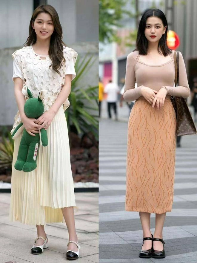 Giày trắng không còn là chân ái khi diện váy mùa thu phụ nữ có gu thanh lịch chọn 3 kiểu giày này khiến ai cũng ngoái nhìn - 3