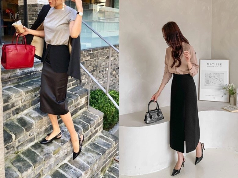 Giày trắng không còn là chân ái khi diện váy mùa thu phụ nữ có gu thanh lịch chọn 3 kiểu giày này khiến ai cũng ngoái nhìn - 5
