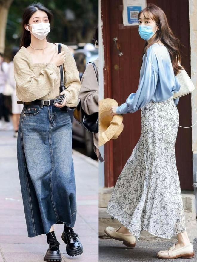 Giày trắng không còn là chân ái khi diện váy mùa thu phụ nữ có gu thanh lịch chọn 3 kiểu giày này khiến ai cũng ngoái nhìn - 6