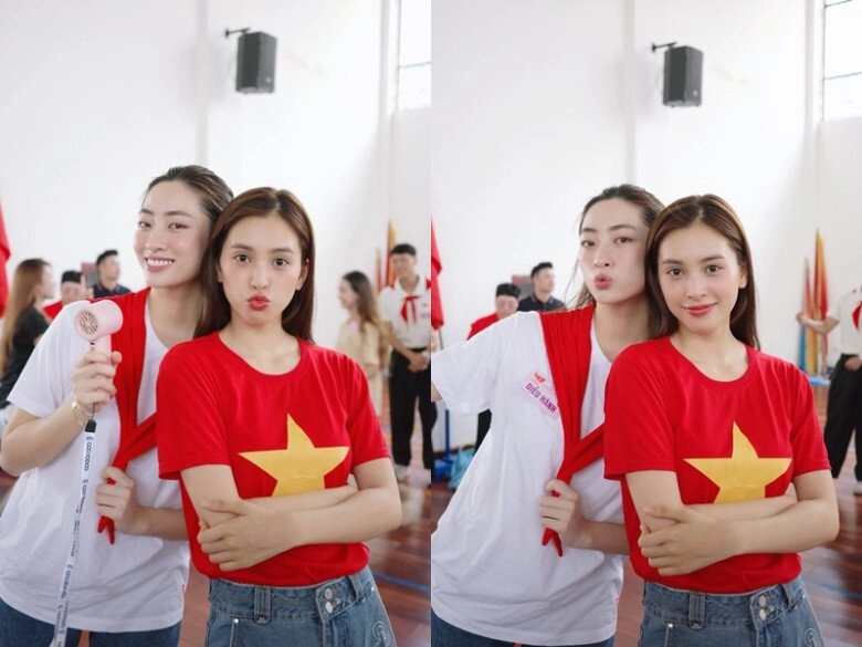 Hai nàng hậu việt chỉ mặc áo phông quần jeans đi sơ duyệt a80 vẫn đẹp tỏa sáng hút mọi ánh nhìn - 6