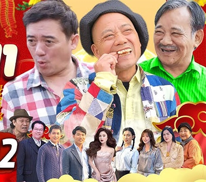 Hài tết 2025 chí trung được bạn gái chăm sóc khi làm chúa đảo quách ngọc tuyên chịu áp lực khi có con - 12