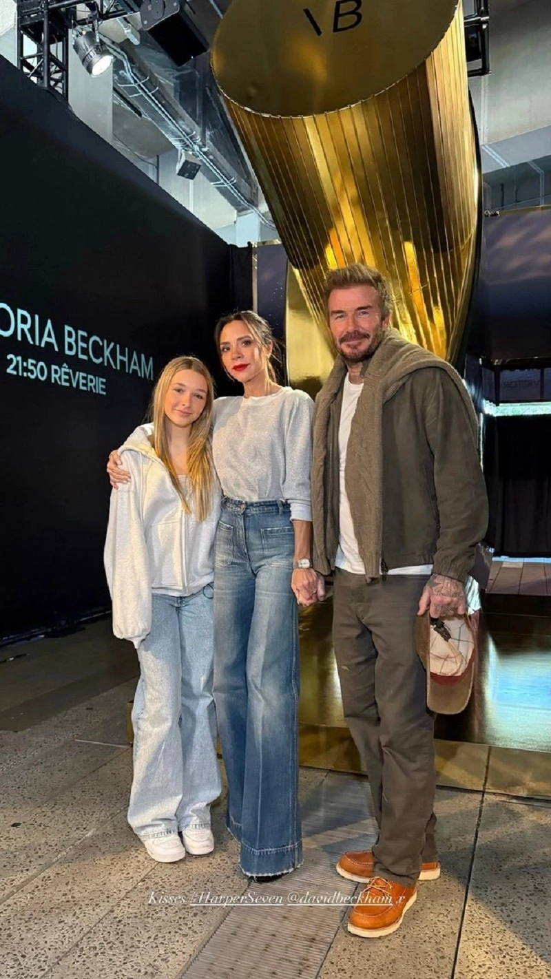 Harper seven beckham 13 tuổi được bố mẹ dồn sức lăng xê liệu có theo vết xe đổ của 3 anh trai - 2