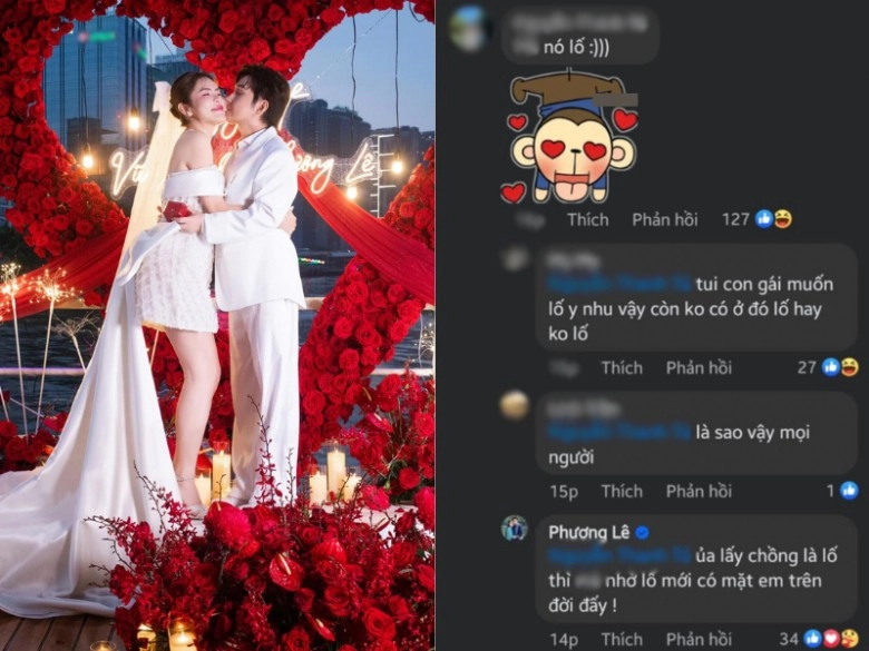 Hh phương lê khoe trọn không gian lễ đính hôn ngập hoa hồng với vũ luân đanh thép đáp trả khi bị nói làm lố - 9
