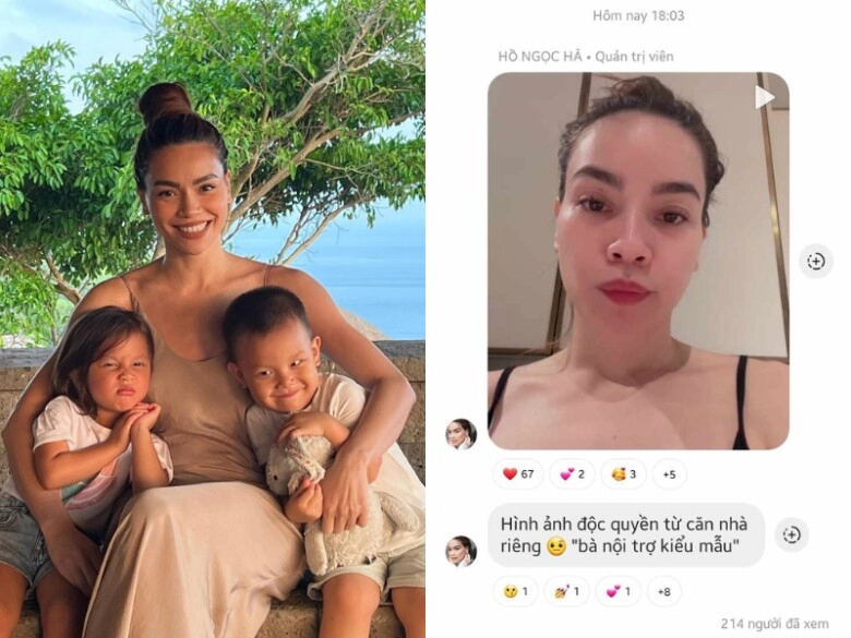 Hồ ngọc hà ở biệt thự khủng nhưng 7 giờ đã tắt đèn tối thui cặp song sinh nói tiếng việt lanh lảnh - 13