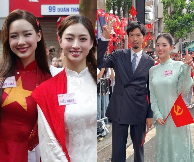 Hoa á hậu là con nhà nòi tại a80 thừa hưởng gen trội từ phụ huynh quân nhân sớm thành mỹ nhân với chiều cao khủng - 1