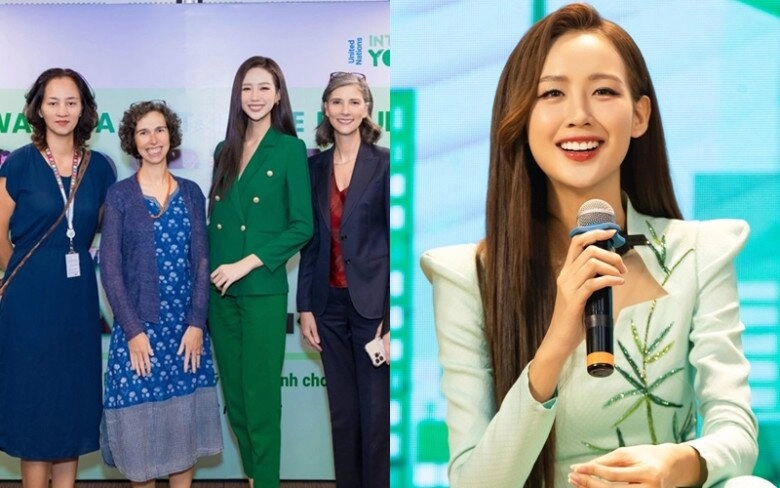 Hoa á hậu là con nhà nòi tại a80 thừa hưởng gen trội từ phụ huynh quân nhân sớm thành mỹ nhân với chiều cao khủng - 16