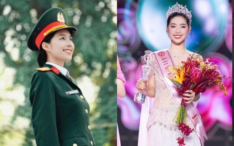 Hoa á hậu là con nhà nòi tại a80 thừa hưởng gen trội từ phụ huynh quân nhân sớm thành mỹ nhân với chiều cao khủng - 17