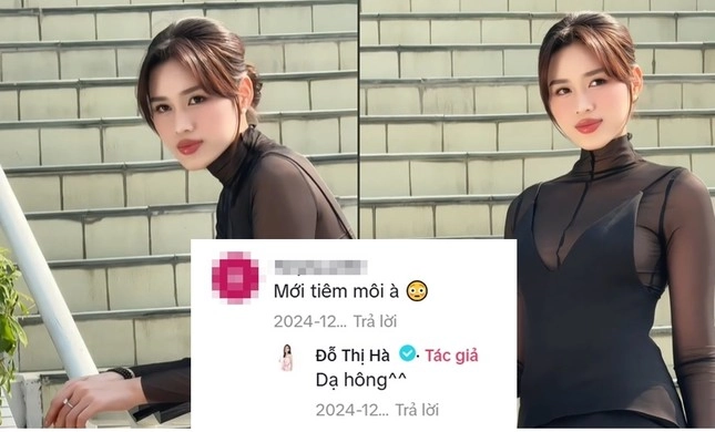 Hoa hậu đỗ thị hà nhận được câu hỏi này khi thay đổi phong cách trang điểm - 3