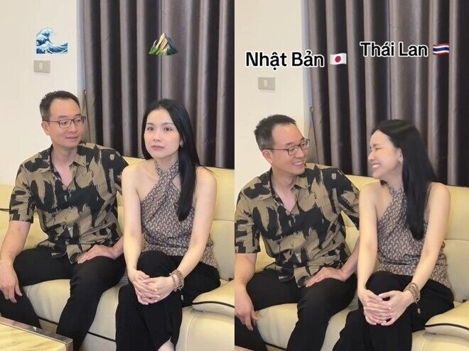 Hoa hậu thùy lâm lọt thỏm như bé hạt tiêu khi chụp ảnh gia đình 2 con thừa hưởng gen trội của bố tiến sĩ - 11