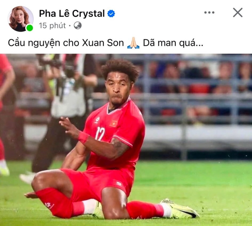 Khán giả lặng người khi xuân son gãy ống đồng việt nam vẫn thắng thái lan 5-3 khiến sao việt vỡ oà - 21