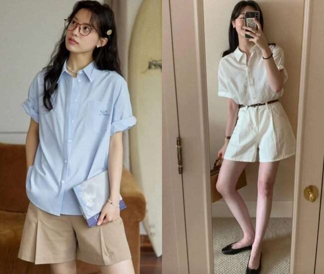Không phải màu trơn hay kẻ sọc thường thấy đây mới là kiểu sơ mi được hội chị em công sở săn lùng nhiều nhất - 3