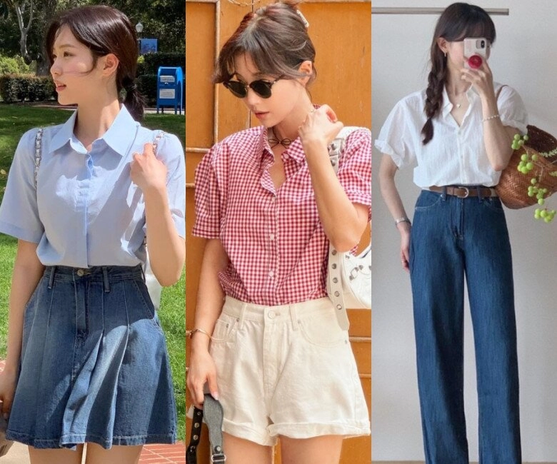 Không phải màu trơn hay kẻ sọc thường thấy đây mới là kiểu sơ mi được hội chị em công sở săn lùng nhiều nhất - 4