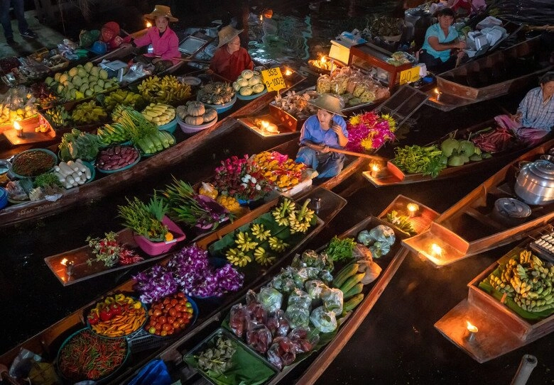 Khu chợ hình thành từ chiến lược của hoàng gia nay là biểu tượng du lịch thái lan hút hàng triệu lượt khách - 4