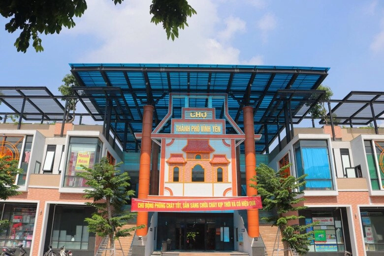 Khu chợ là tuổi thơ của người vĩnh phúc nay được xây mới khang trang thành điểm đến không thể bỏ lỡ - 1