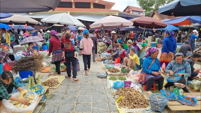 Khu chợ tồn tại xuyên 3 thế kỷ ở cao bằng đầy ắp đặc sản núi rừng không nơi nào khác có - 4