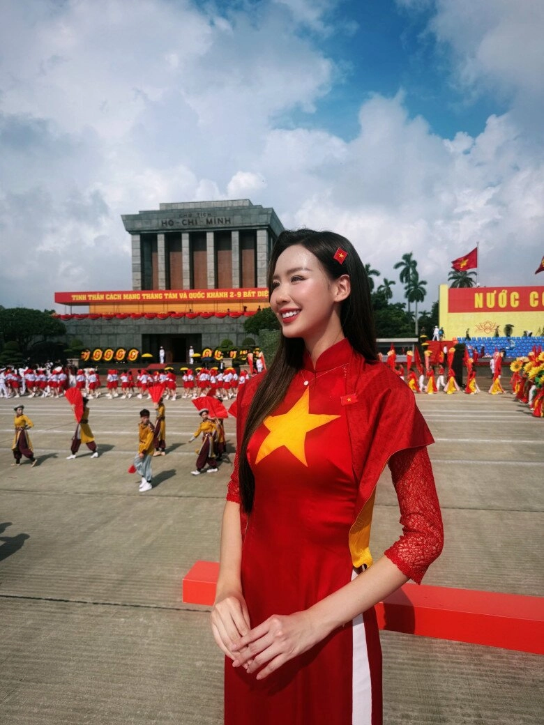 Khung ảnh dàn mỹ nhân tinh hoa hội tụ hot nhất nhì tại a80 từ hoa hậu đến nữ công an đẹp rực rỡ không ai kém ai - 4