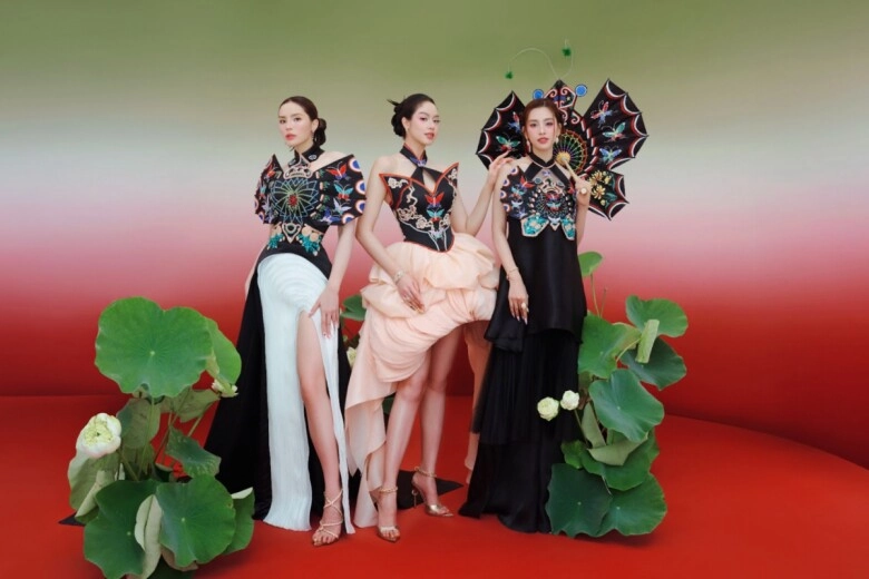 Kỳ duyên - tiểu vy - thanh thuỷ 3 chánh cung hoa hậu việt nam chung một khung hình nhan sắc tinh hoa hội tụ bất phân thắng bại - 1