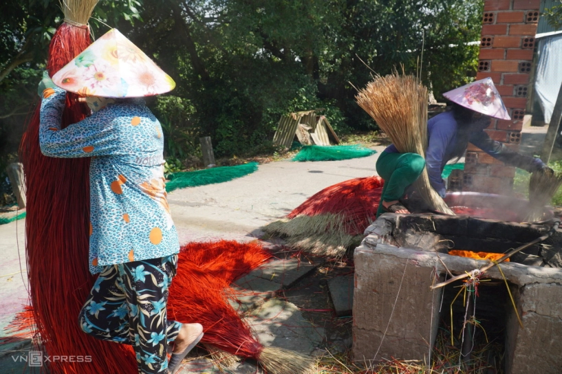 Làng chiếu di sản ở đồng tháp vào mùa tết - 3