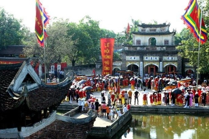 Lễ hội gắn với một trong tứ bất tử của việt nam diễn ra tại nơi vua lý từng xem vận mệnh đất nước - 1