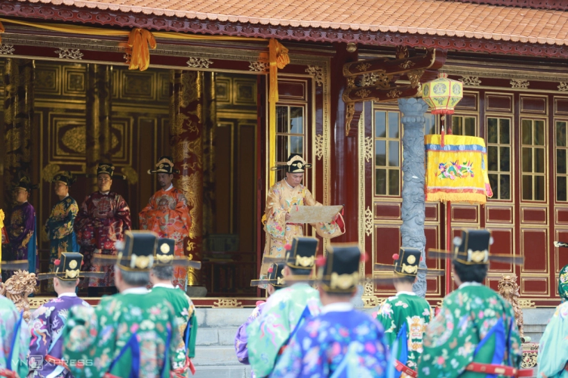 Lễ thiết triều thời nguyễn trước điện thái hòa - 4