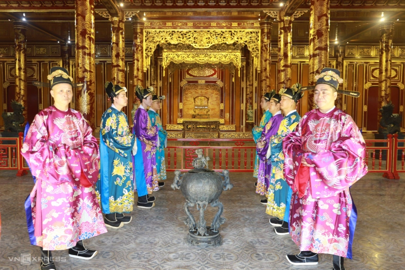 Lễ thiết triều thời nguyễn trước điện thái hòa - 5