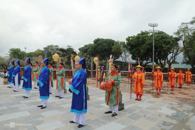 Lễ thiết triều thời nguyễn trước điện thái hòa - 8