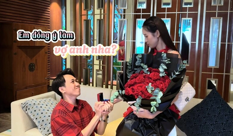 Lễ vu quy của diễn viên anh đức với bạn gái kém 12 tuổi cô dâu chú rể cười tít mắt vàng đeo đầy người - 9