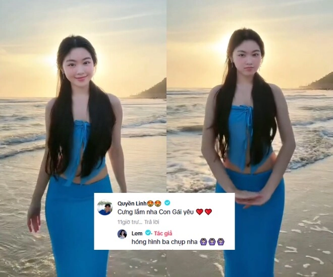 Lọ lem mặc táo bạo khoe sắc vóc căng tràn tuổi 18 hút hàng triệu lượt xem bố quyền linh không cấm cản - 1