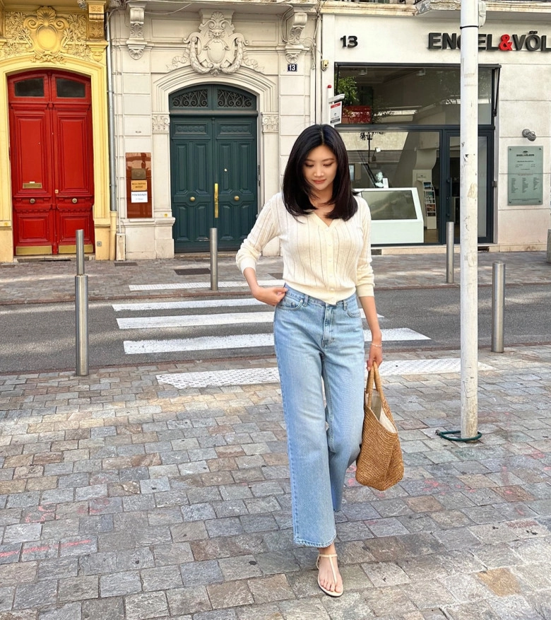Mặc quần ống rộng mùa thu đông chị em cứ áp dụng công thức 3-3-3 tránh dìm dáng và không lo quê mùa - 7