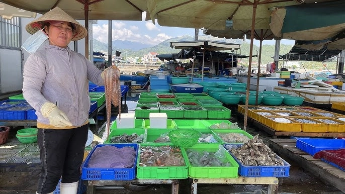 Mách bạn khu chợ bán hải sản rẻ nhất nha trang khách tây cũng mê tít vì trải nghiệm có một không hai - 3