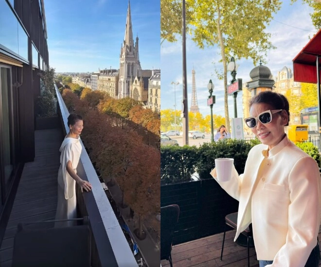 Mẹ hồ ngọc hà thân thiết với bà sui người thụy điển như chị em ruột nhan sắc như không tuổi dù đã u70 - 2