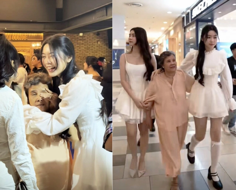 Mẹ ruột mc quyền linh viên mãn tuổi xế chiều được 2 cháu gái xinh chăm lo con trai nổi tiếng xây nhà báo hiếu - 5