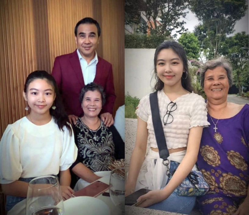 Mẹ ruột mc quyền linh viên mãn tuổi xế chiều được 2 cháu gái xinh chăm lo con trai nổi tiếng xây nhà báo hiếu - 6