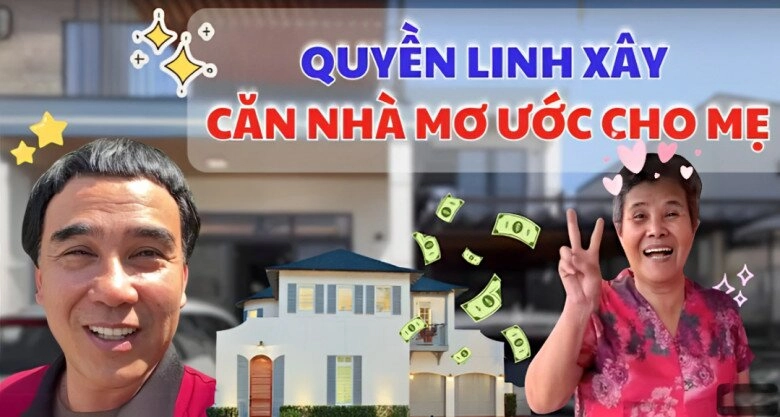 Mẹ ruột mc quyền linh viên mãn tuổi xế chiều được 2 cháu gái xinh chăm lo con trai nổi tiếng xây nhà báo hiếu - 9