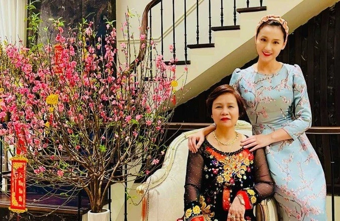 Mẹ ruột sao việt là hoa khôi một thời mẹ hoa hậu giáng my ngoài 80 tuổi thần thái như phu nhân - 9