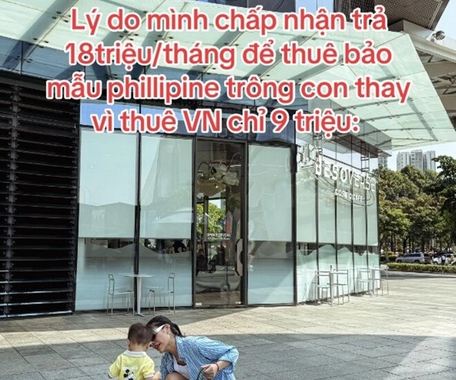 Mẹ việt tuyên bố thà trả 18 triệutháng thuê giúp việc philippines vì họ 3 không không cãi không nói xấu không chơi điện thoại - 1