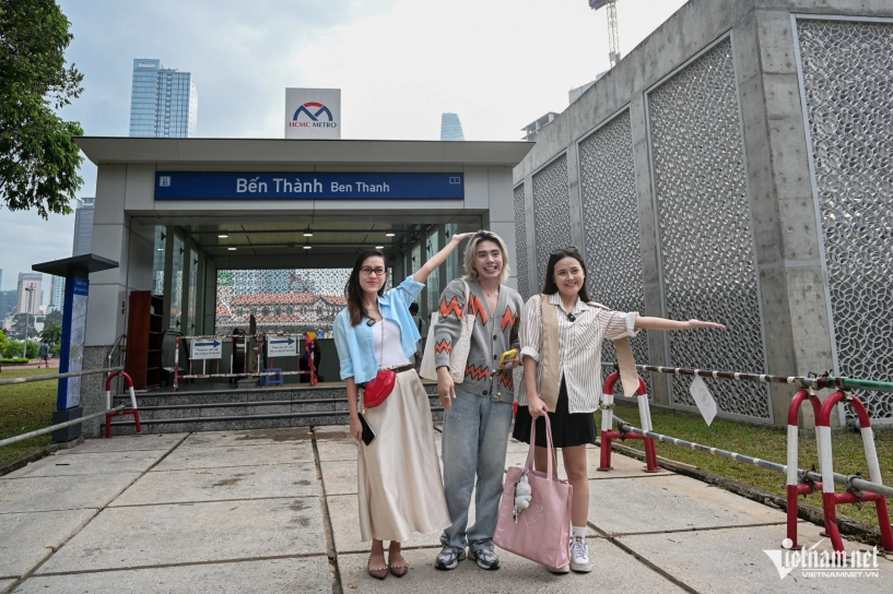 Metro bến thành - suối tiên rầm rập chạy thử thiếu nữ hào hứng check-in - 2