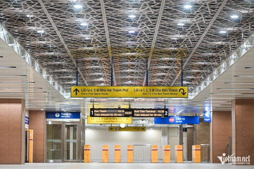 Metro bến thành - suối tiên rầm rập chạy thử thiếu nữ hào hứng check-in - 12