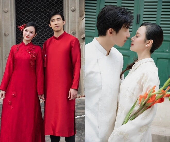 Midu - hồ ngọc hà được xin vía chọn chồng minh đạt và kim lý đều sở hữu bờ vai cuồn cuộn lại chiều vợ - 1