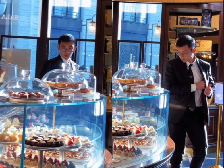Midu nghiện chồng sau hơn 1 tháng về chung nhà thiếu gia tập đoàn nhựa đi mua bánh cho vợ vẫn khí chất ngời ngời - 1