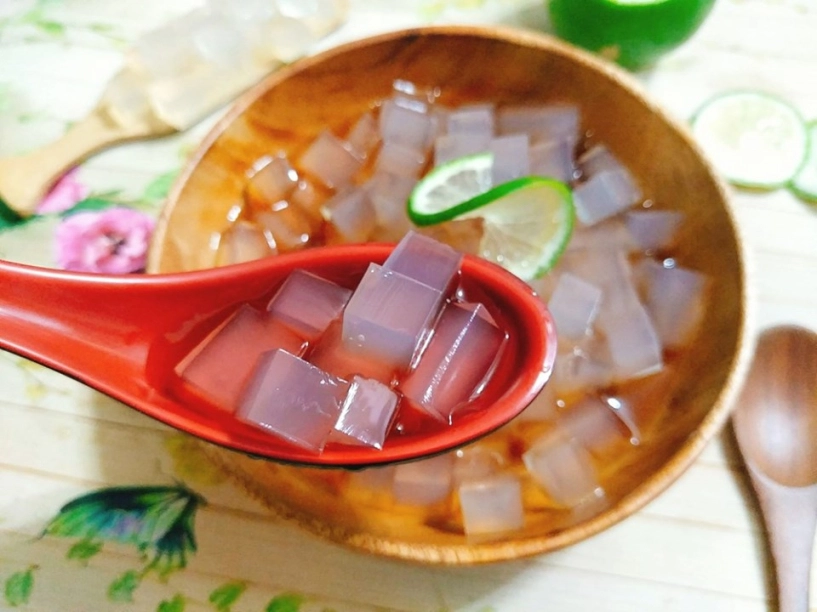 Món ăn đặc sản quảng ngãi giải khát mùa hè nhìn tưởng thạch rau câu nhưng đậm vị biển cả giá rẻ giật mình - 2