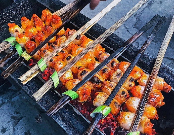Món chả tôm dùng bánh phở để cuốn đặc sản chỉ có ở thanh hóa phải biết cách chế biến mới ngon - 3